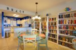  Colorful Living Area with a Variety of Books for Your Leisure